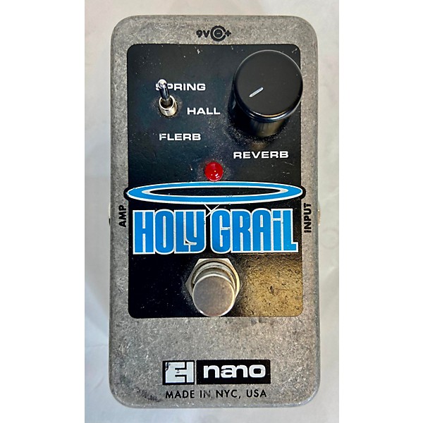 Used ElectroHarmonix Nano Holy Grail Reverb Effect Pedal Guitar Center