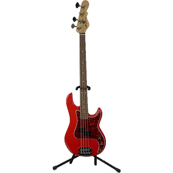 Used Used G&L Deluxe LB-100 Fullerton Red Electric Bass Guitar