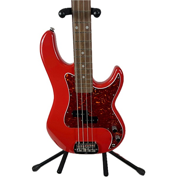 Used Used G&L Deluxe LB-100 Fullerton Red Electric Bass Guitar