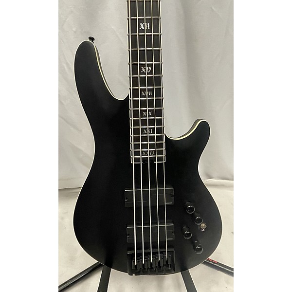 Used Schecter Guitar Research SLS Elite-5 Evil Twin Electric Bass Guitar