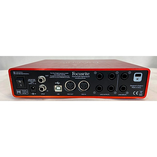 Used Focusrite Scarlett 6i6 Gen 2 Audio Interface