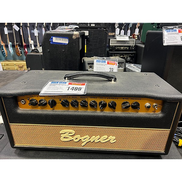 Used Bogner Shiva With Reverb EL34 80W Tube Guitar Amp Head