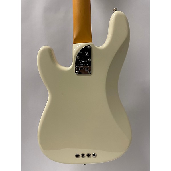 Used Fender Used 2023 Fender American Professional II Precision Bass Antique White Electric Bass Guitar