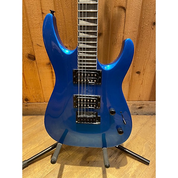 Used Jackson Used Jackson JS22 Dinky Metallic Blue Solid Body Electric Guitar