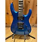 Used Jackson Used Jackson JS22 Dinky Metallic Blue Solid Body Electric Guitar