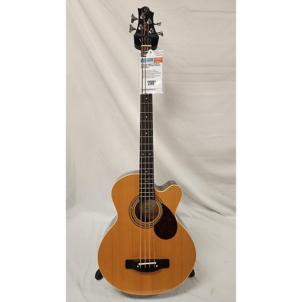 Used Greg Bennett Design by Samick AB-2 Acoustic Bass Guitar