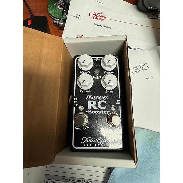 Used Xotic RC Booster V2 Effect Pedal