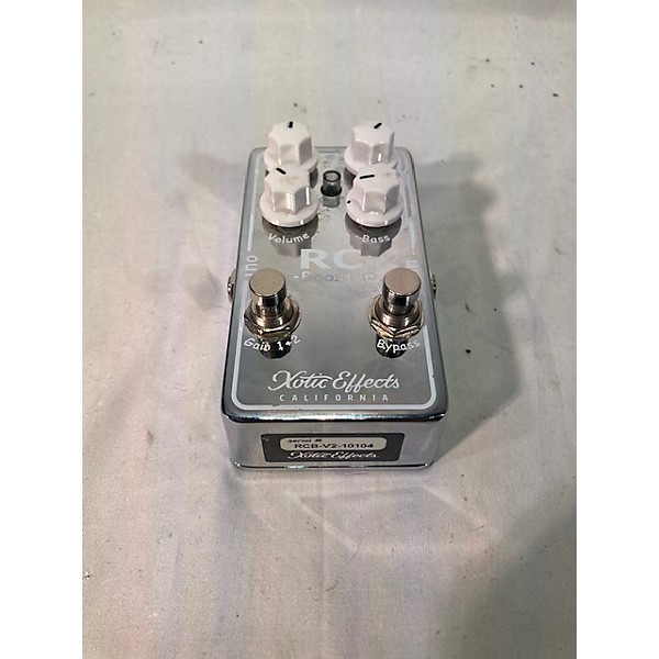 Used Xotic RC Booster V2 Effect Pedal