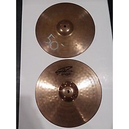 Used Paiste Used Paiste 14in 502 Hi Hat Pair Cymbal