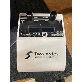 Used Two Notes AUDIO ENGINEERING Used Two Notes AUDIO ENGINEERING Torpedo C.A.B. Simulator Effect Pedal