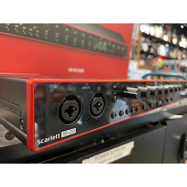 Scarlett 18i20 USBオーディオインターフェース(gen3)中古 Used Focusrite Scarlett 18i20 Gen 3 Audio Interface | Guitar Center