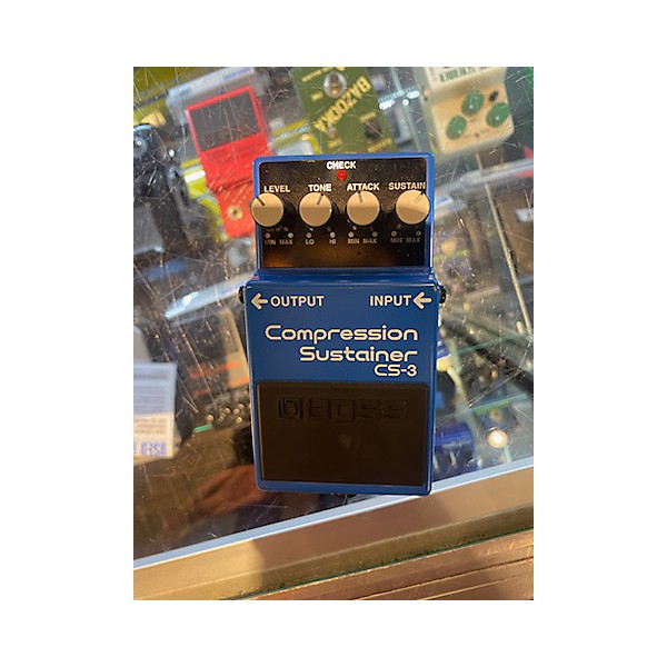 Used BOSS CS3 Compressor Sustainer Effect Pedal