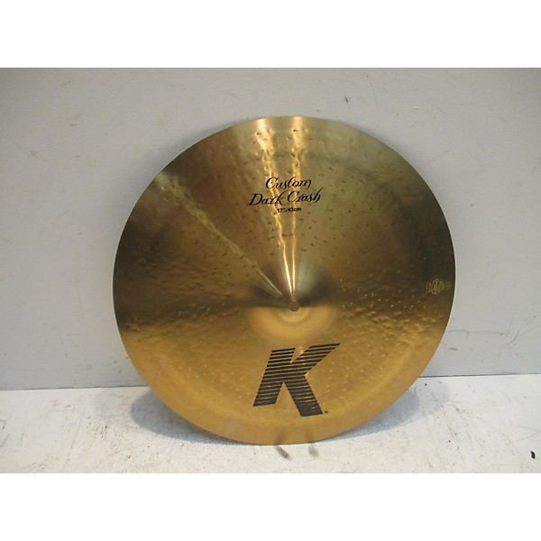 Used Zildjian 17in K Custom Dark Crash Cymbal