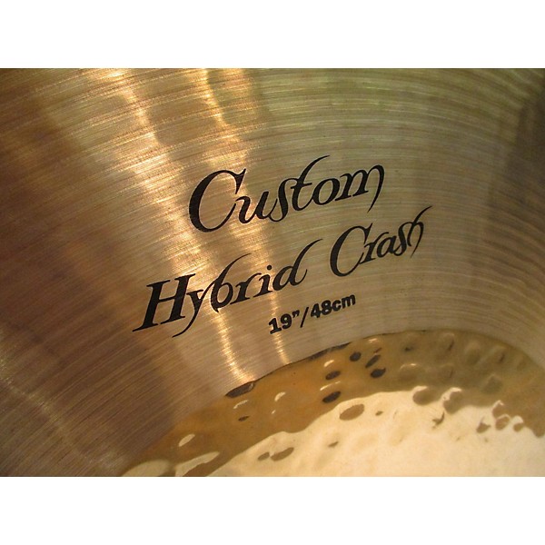 Used Zildjian 19in K Custom Hybrid Crash Cymbal