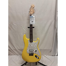 Used Fender Used 2023 Fender Tom Delonge Signature Stratocaster Yellow Solid Body Electric Guitar