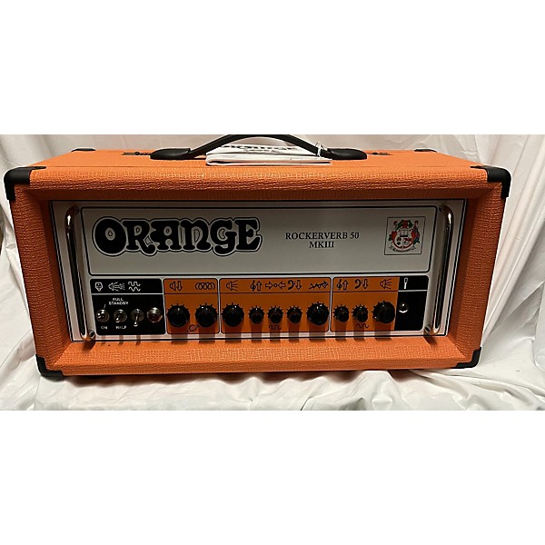 Used Orange Amplifiers Rockerverb RK50H MKIII Tube Guitar Amp Head