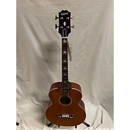 Used Fender Used Epiphone El Capitan Natural Acoustic Bass Guitar