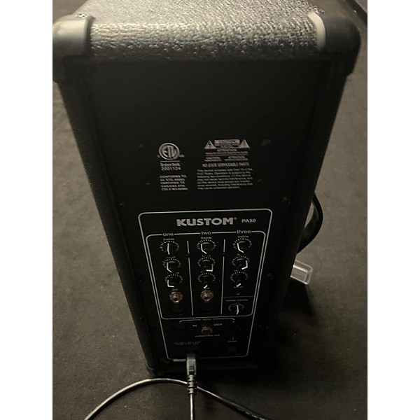 Used Kustom PA50 Powered Speaker