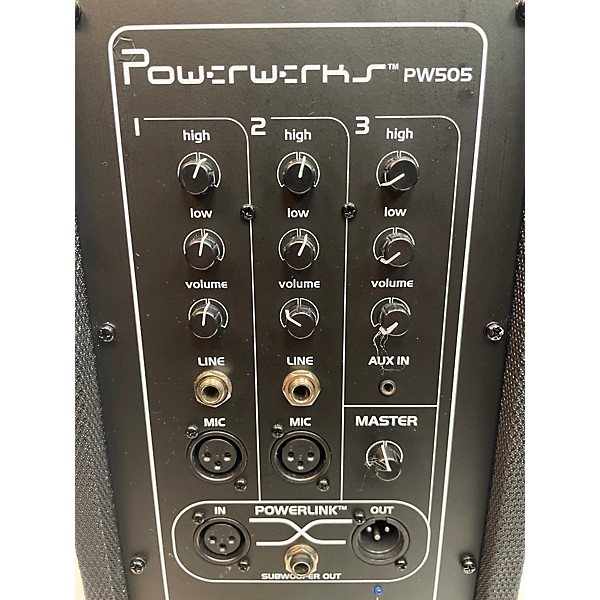 Used Kustom PA Powerwerks PW505 Powered Speaker