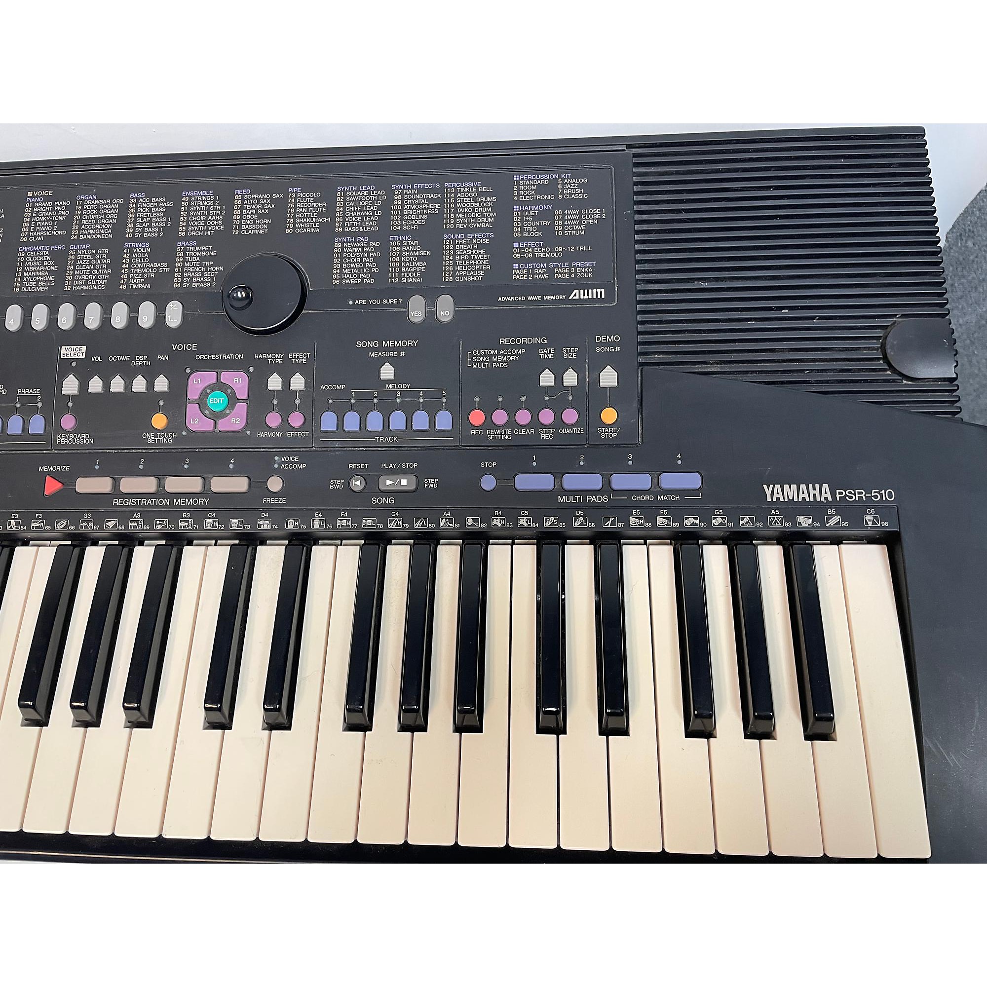 Used Yamaha Psr510 Portable Keyboard | Guitar Center