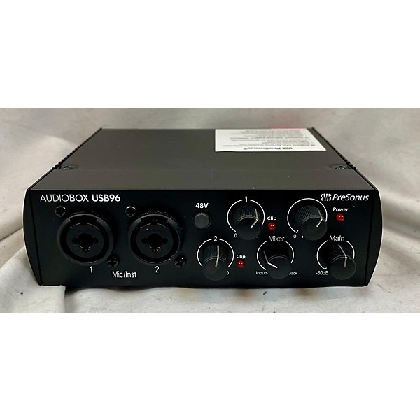 Used PreSonus AUDIOBOX USB 96 Audio Interface