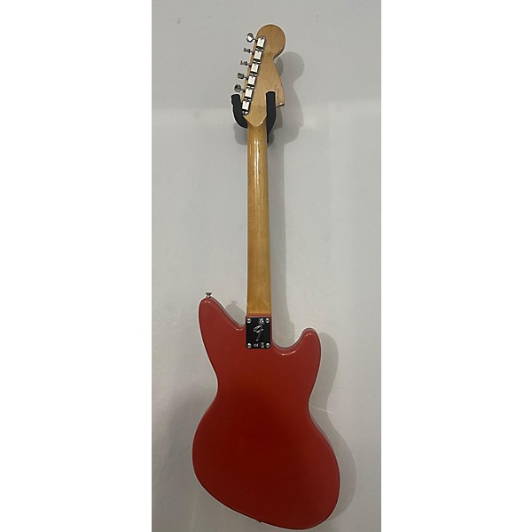 Used Used Fender Jagstang Left Handed Fiesta Red Electric Guitar