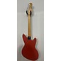 Used Used Fender Jagstang Left Handed Fiesta Red Electric Guitar