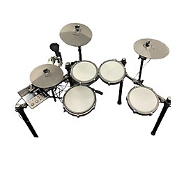 Used Alesis Nitro Max 8pc Electronic Drum Kit With Throne Electric Drum Set