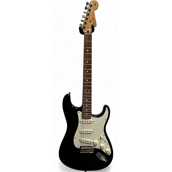 Used 2019 Fender Player Stratocaster Black Solid Body Electric Guitar