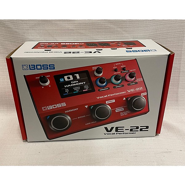 Used BOSS VE22 Vocal Processor