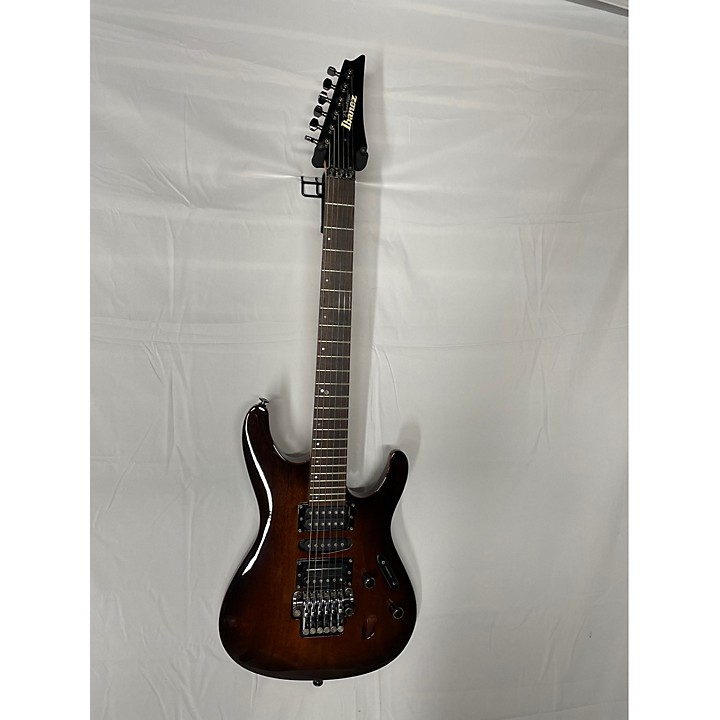 Used Ibanez Used Ibanez S5470 Prestige Series Brown Sunburst Solid Body  Electric Guitar Brown Sunburst | Guitar Center