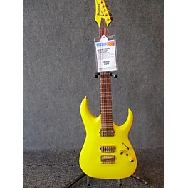 Used Ibanez Used Ibanez RGAR42HP Yellow Solid Body Electric Guitar