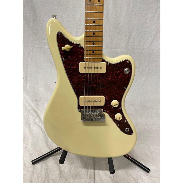 Used Tagima Used Tagima Woodstock Cream Solid Body Electric Guitar