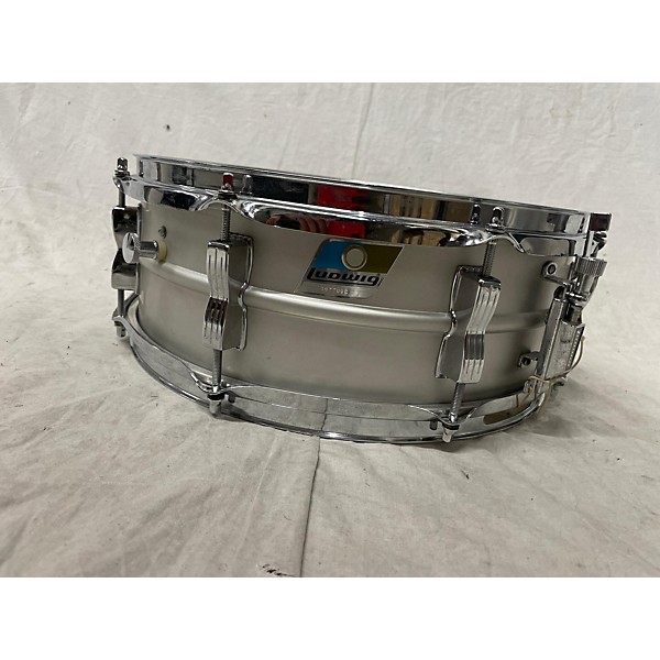 Used Ludwig Used Ludwig Acrolite Snare Drum Metallic Silver