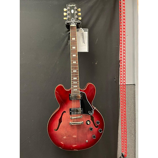 Used Epiphone Es335 Figured Hollow Body Electric Guitar