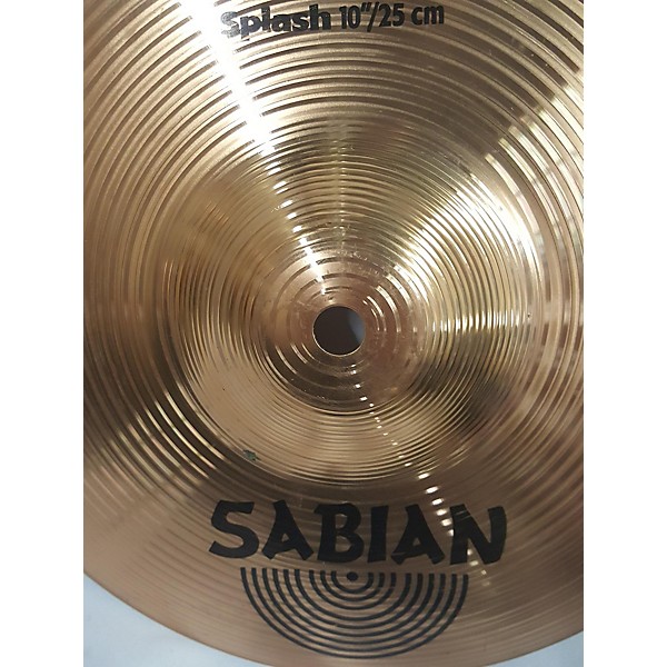 Used SABIAN 10in B8 Splash Cymbal