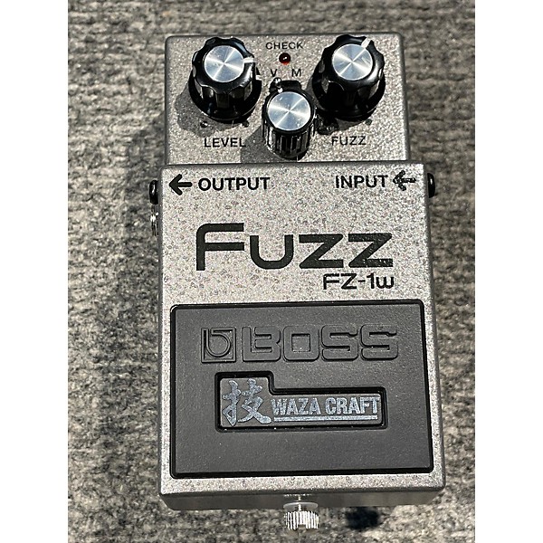 Used BOSS Fuzz FZ-1w Effect Pedal