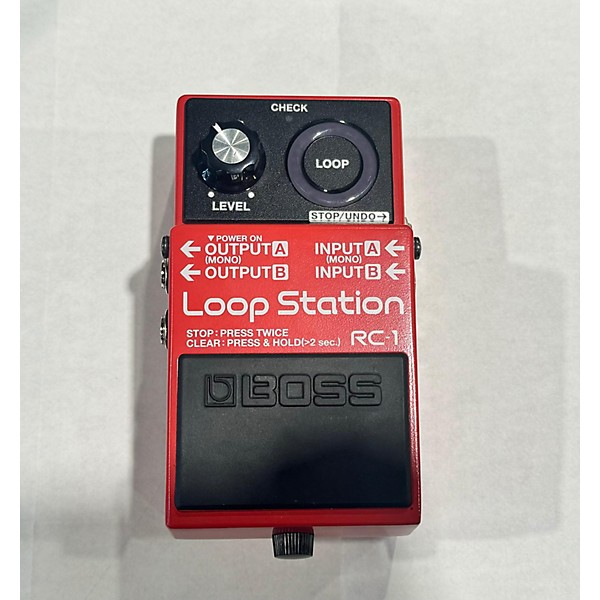 Used BOSS RC1 Loop Station Pedal