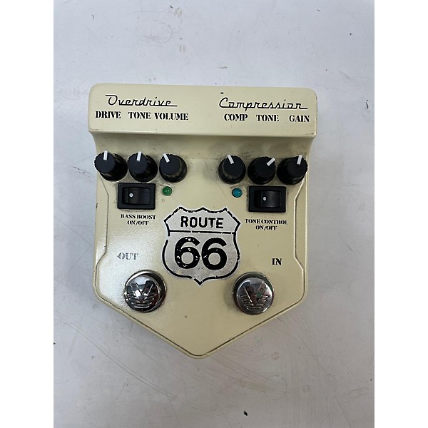 Used Visual Sound V2RT66 V2 Route 66 Overdrive Compressor Effect Processor