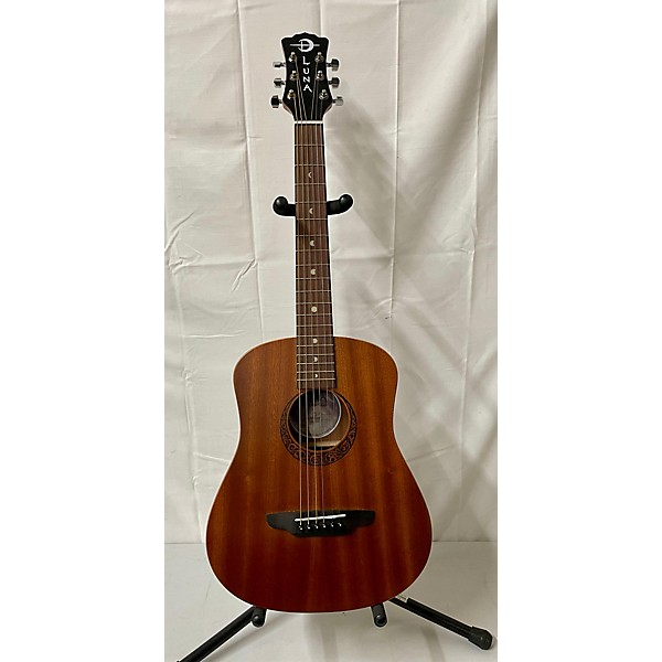 Used Luna Safari Tattoo 3/4 Size Acoustic Guitar