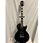 Used Epiphone Used Epiphone Les Paul Custom Black Solid Body Electric Guitar thumbnail