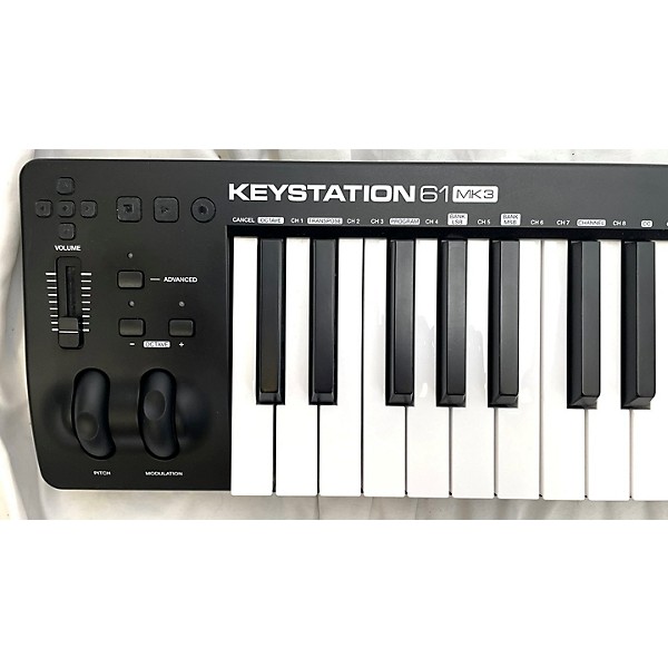 Used M-Audio Keystation 61ES MIDI Controller