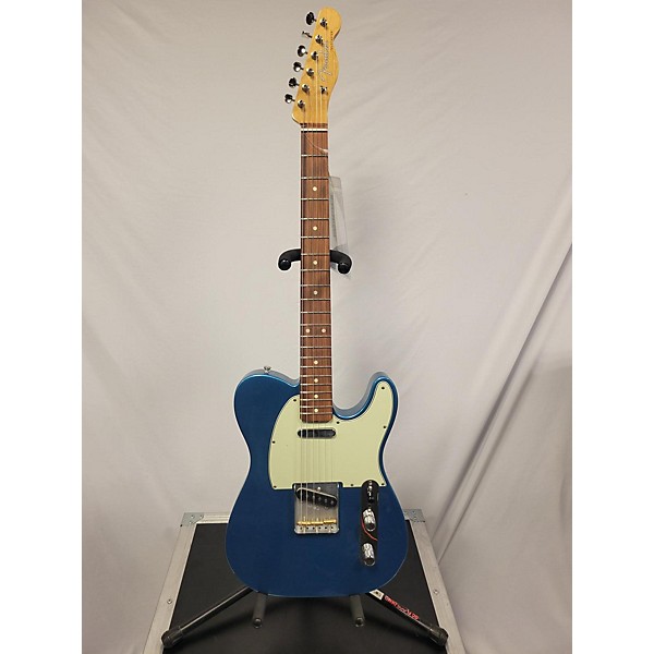 Used Fender Used Fender Acoustasonic Player Telecaster Daphne Blue Acoustic Electric Guitar