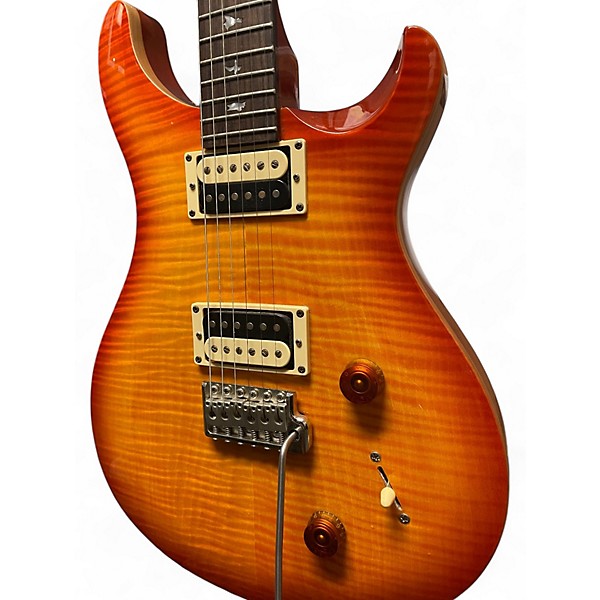 Used PRS SE Custom 22 2 Color Sunburst Solid Body Electric Guitar