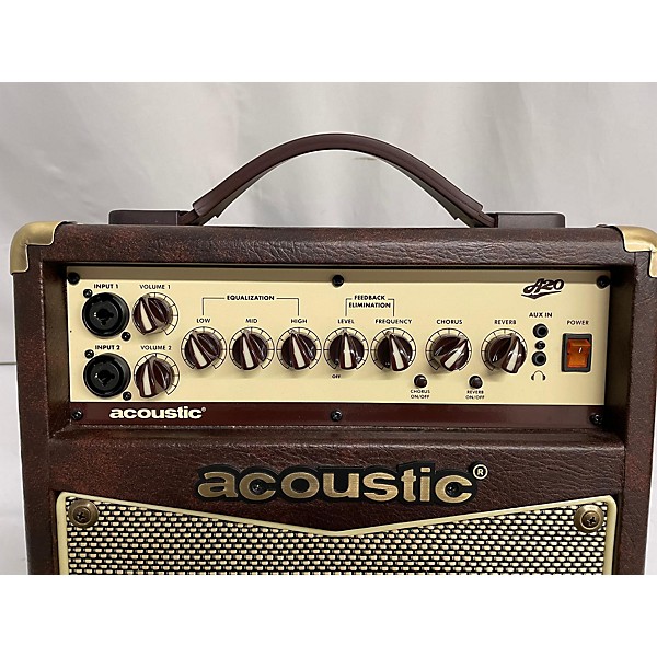 Used Acoustic A20 20W Acoustic Guitar Combo Amp