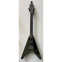 Used Gibson Used Gibson Flying V Olive Drab Solid Body Electric Guitar