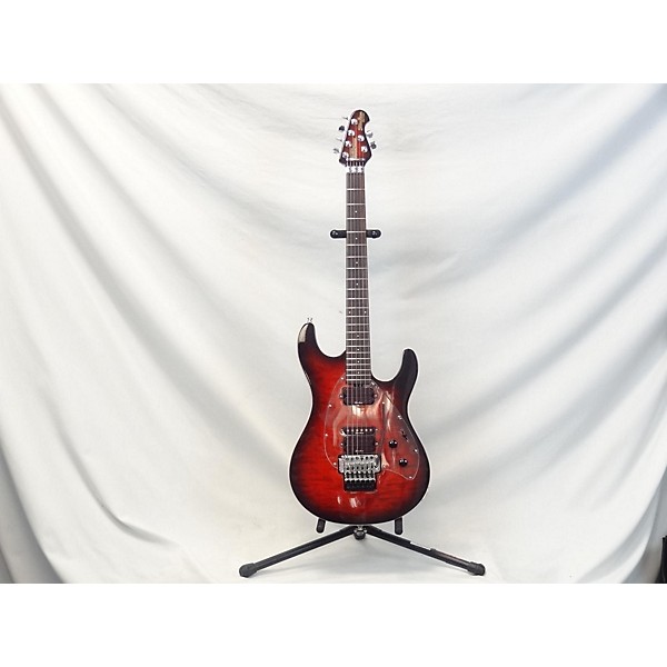 Used Ernie Ball Music Man Used Ernie Ball Music Man STEVE MORSE SM-Y2D RED MAPLE TOP Solid Body Electric Guitar