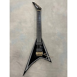 Used Jackson Used Jackson Pro Series Signature Mark Heylmun Rhoads RR24-7 Black And Gold Solid Body Electric Guitar