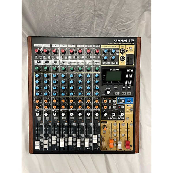 Used TASCAM Model 12 Powered Mixer