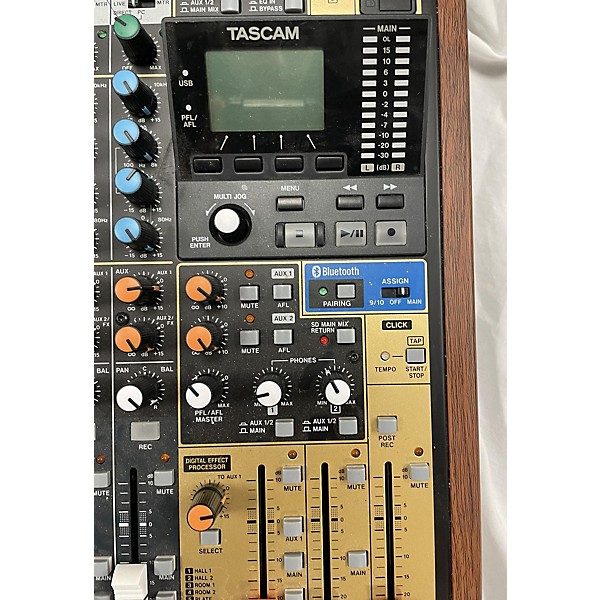 Used TASCAM Model 12 Powered Mixer